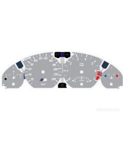 BMW 3 Series 1996-2006 E46 (330i, 330xi, 330Ci) – M3 Style - Gray