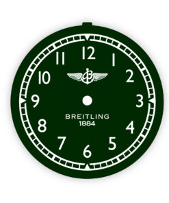 Breitling Bentley Continental GT / GTC Dashboard Analog Clock Gauge Face – Dark Green