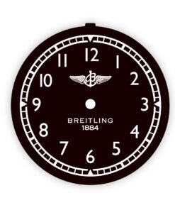 Breitling Bentley Continental GT / GTC Dashboard Analog Clock Gauge Face – Black