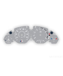 BMW E53: Gauge Faces -  4.6is/4.8is - 160PMH/280KMH - 8000 RPM - OPTIONS - Gray