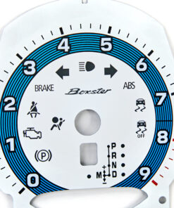 Porsche 981 781 Boxster Retro Edition 9000 AT White with Shark Blue
