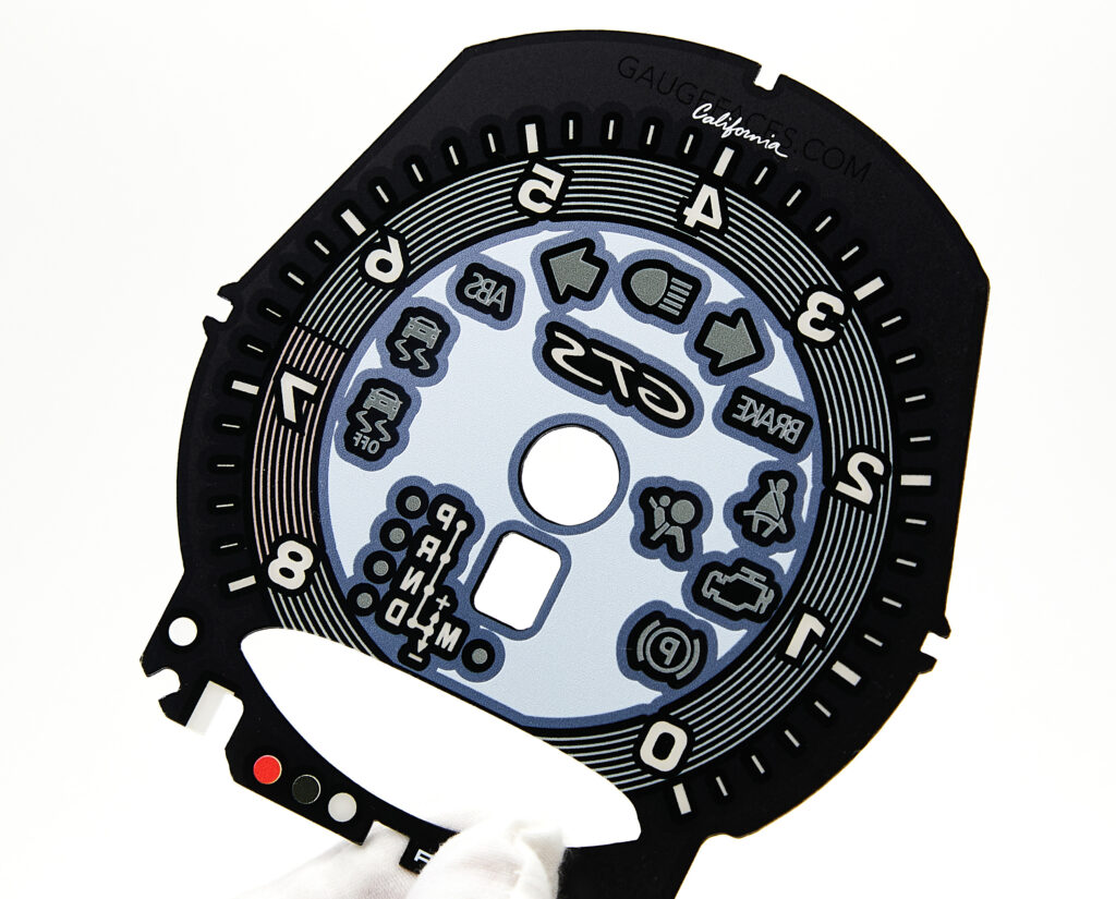 For Porsche GTS 911 991 / 718 Boxster/Cayman / Macan: Gauge Face ...