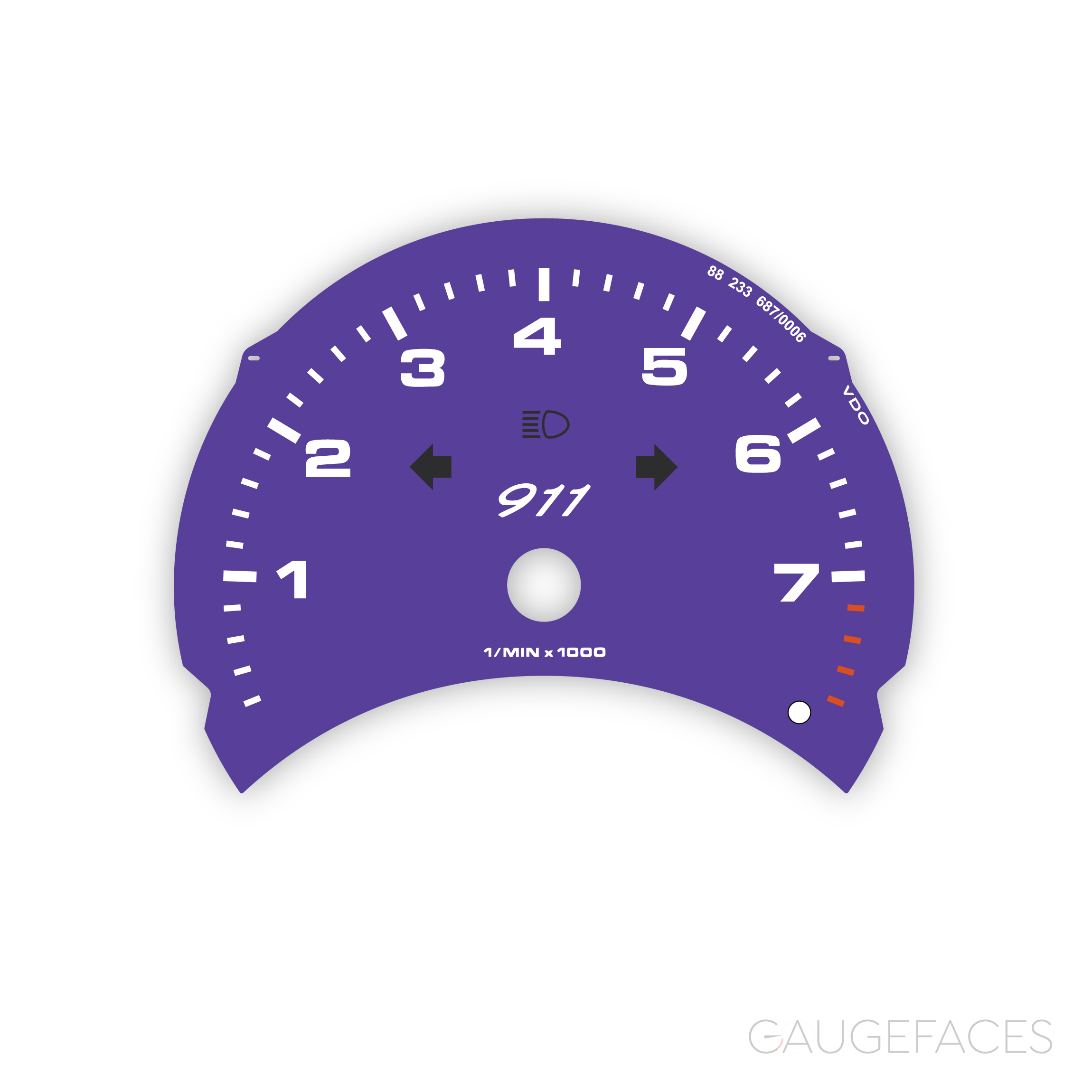 Porsche-996.1-tachometer-gauge-face---ultraviolet