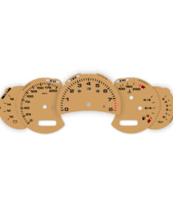 For Porsche 911 996.2: Gauge Faces – OPTIONS - Sand Beige