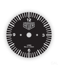 Porsche 993 / 964 / 965 / 912 Gauge Face Clock – Chronograph Heuer – Black