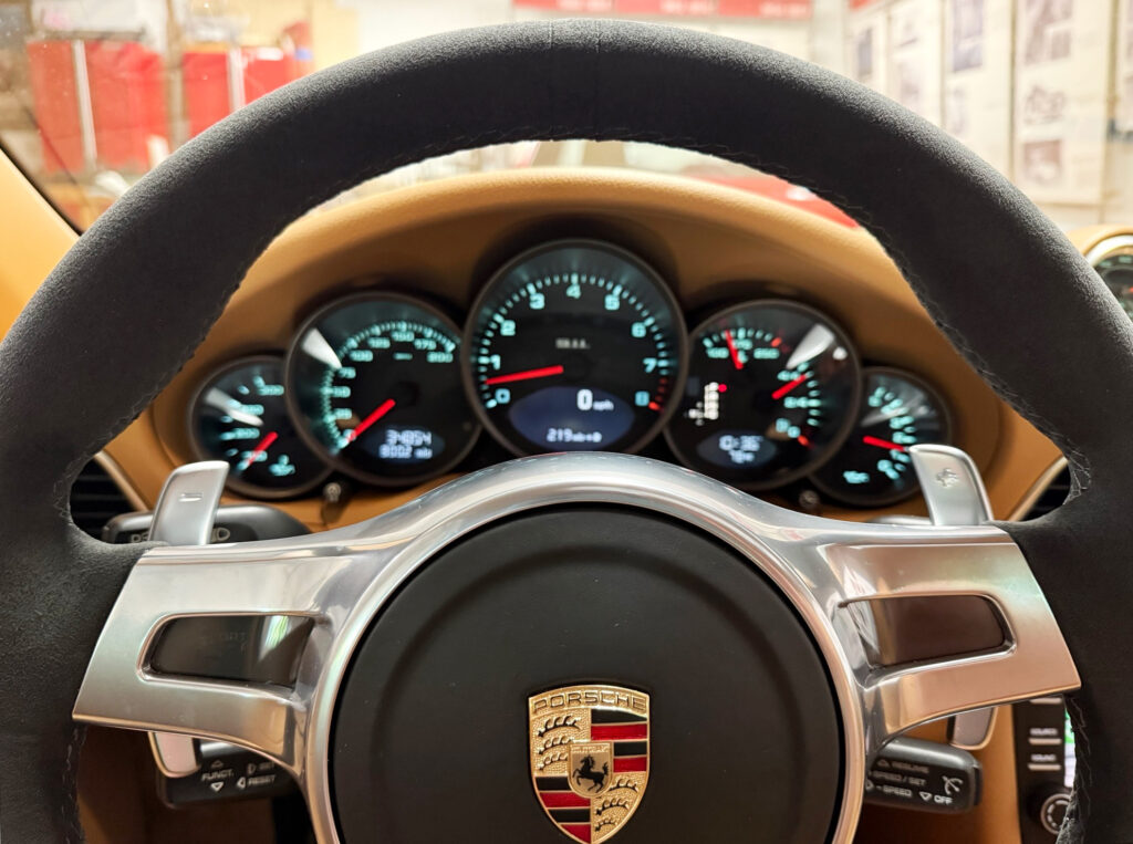 For Porsche 911 997 (Gen 1&2): Gauge Faces Set – 911 Logo – Black with ...