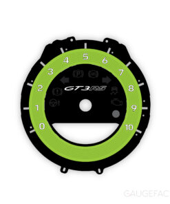 For Porsche 911 992 GT3RS: Gauge Face Tachometer – OPTIONS – Acid Geen