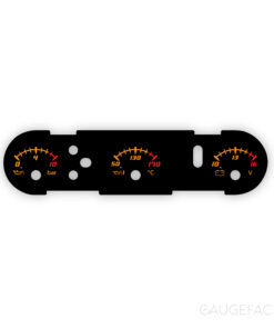 Lamborghini Gallardo Superleggera Auxiliary Cluster Gauge Face - Celsius
