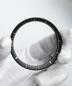 Porsche Sport Chrono Dashboard Stopwatch Outer Trim Ring / Bezel - Black
