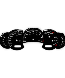 For Porsche 911 996 (Gen 1&2): Gauge Faces - OPTIONS - Black
