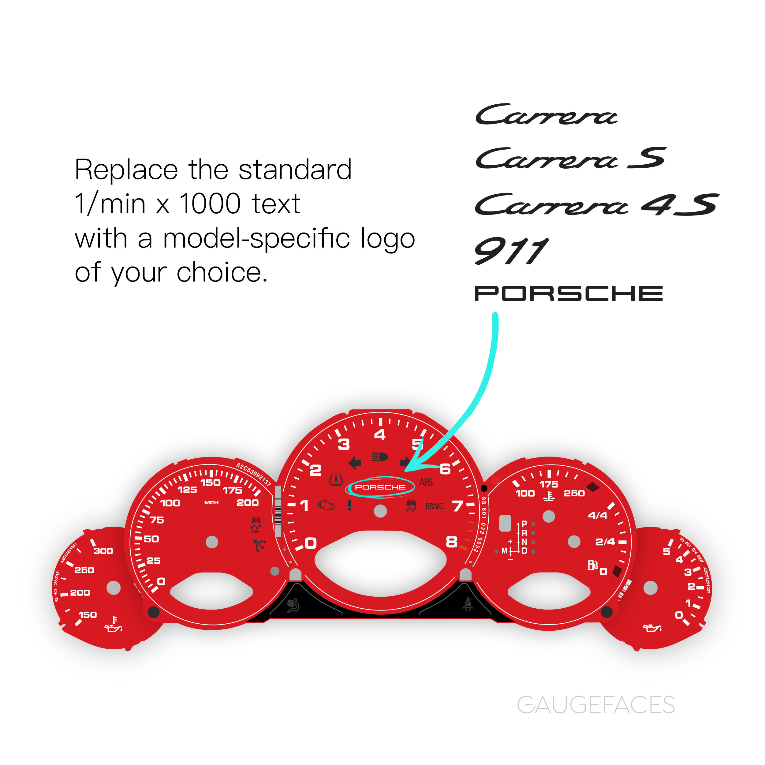 Porsche-997-red-gauge-faces-logotype-choice