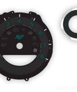 Custom Order: Porsche 911 992 Gauge Face Tachometer (x1) + Sport Chrono (x2)