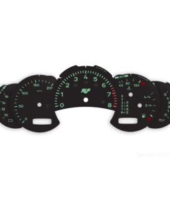 Custom Order: Porsche 996.2 Turbo Gauge Faces Set - RUF Collection - UK-Spec
