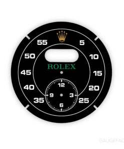 For Porsche Sport Chrono Stopwatch: Rolex Edition - Black