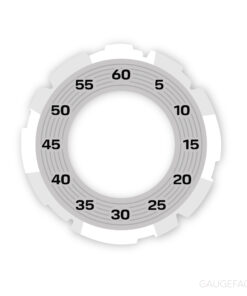 For Porsche 992 Sport Chrono Clock Dial: Gauge Face – Warm Gray