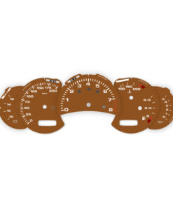 For Porsche 911 996.2: Gauge Faces -  OPTIONS - Natural Brown