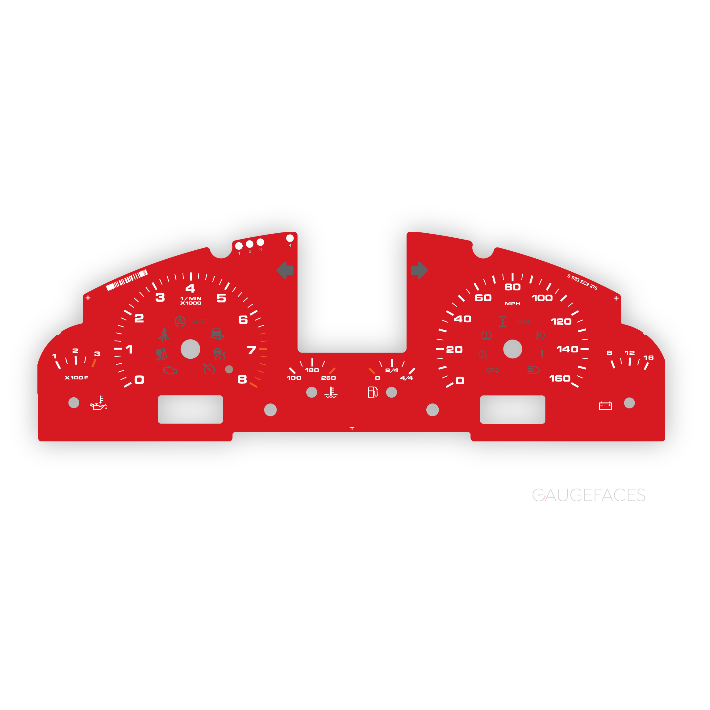 Porsche-955-957-gauge-face-red-US