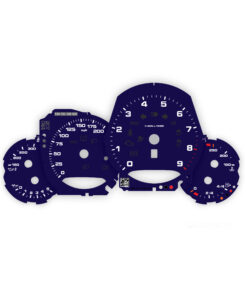 For Porsche 911 991 (Gen 1&2) Gauge Faces – OPTIONS – Midnight Blue