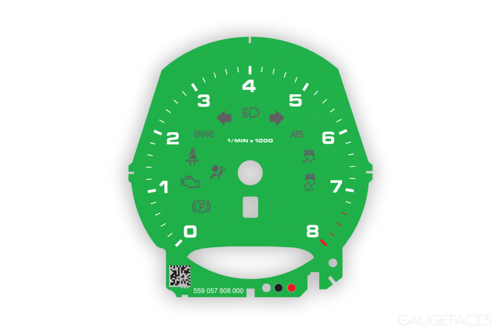 For Porsche 911 (991.1) / 718: Gauge Face Tachometer – OPTIONS – Python ...