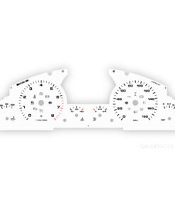 For Porsche Cayenne 955 / 957 Turbo (S) Instrument Gauge Face – OPTIONS - White