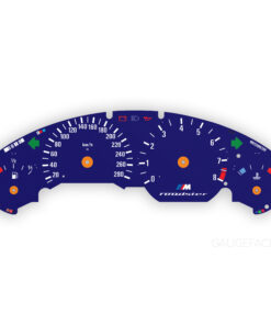 BMW E36 Z3M S54 Instrument Gauge Faces - 8000 RPM - Alpina