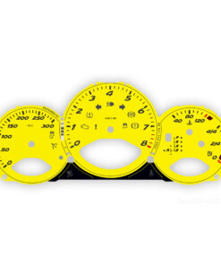 For Porsche 987.2 Boxster / Cayman 2.9L Gauge Face - 8000 RPM - EU-Spec - Racing Yellow