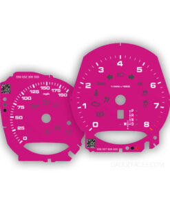 For Porsche 718 Boxster S / Cayman S 2.5L Gauge Faces - OPTIONS - Ruby Star Neo