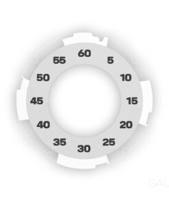 For Porsche 911 (Type 992): Sport Chrono Clock Dial Gauge Face - Chalk