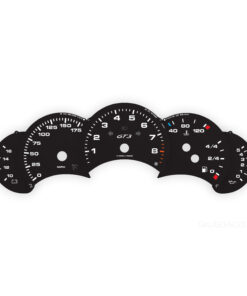 For Porsche 911 996.1: Gauge Faces – OPTIONS –  Black