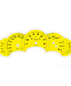 For Porsche 911 996.1: Gauge Faces – OPTIONS –  Racing Yellow
