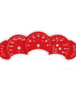 For Porsche 911 996.1: Gauge Faces – OPTIONS – Guards Red