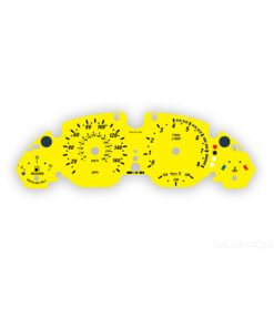 BMW E53: Gauge Faces - 4.6is/4.8is - 160MPH/280KMH - 8000RPM - OPTIONS - Yellow