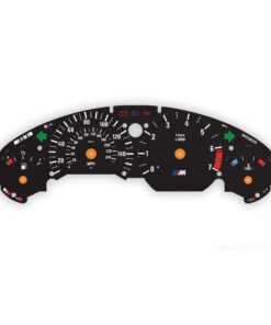 BMW E36 M-Logo: Gauge Faces - 316i - 7000 RPM - OPTIONS - Black