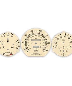 Mercedes W126 (1979-91) Gauge Faces - Carat Duchatelet Edition