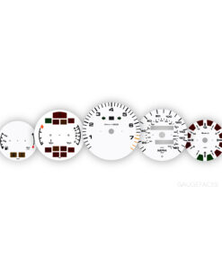 For Porsche 911 993 Carrera: Gauge Faces - OPTIONS - White