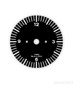 For Porsche 911G / 930: Gauge Face Clock - Black