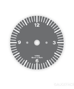 For Porsche 911G / 930: Gauge Face Clock - Gray