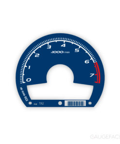 Honda Civic Hybrid 1.3L (2006-2011) Gauge Face Tachometer - 7000 RPM - Dark Blue