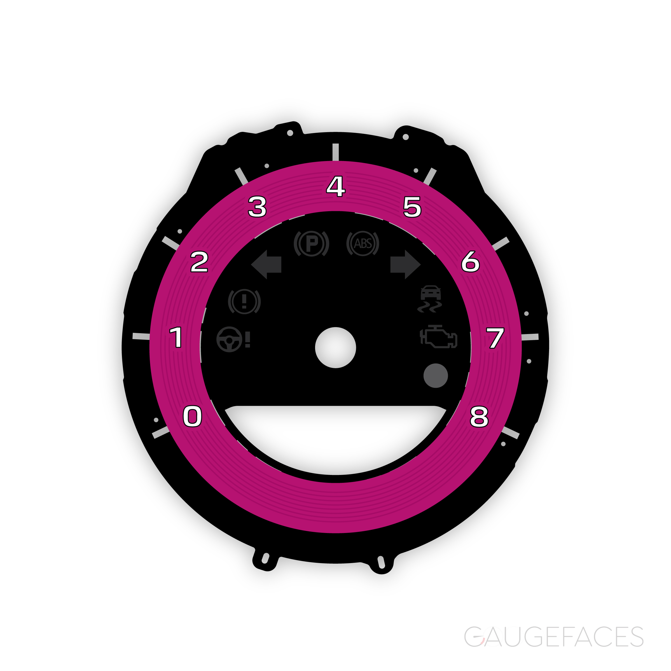 Porsche-911-992-gauge-face-tachometer-rev-counter-ruby-star-eu