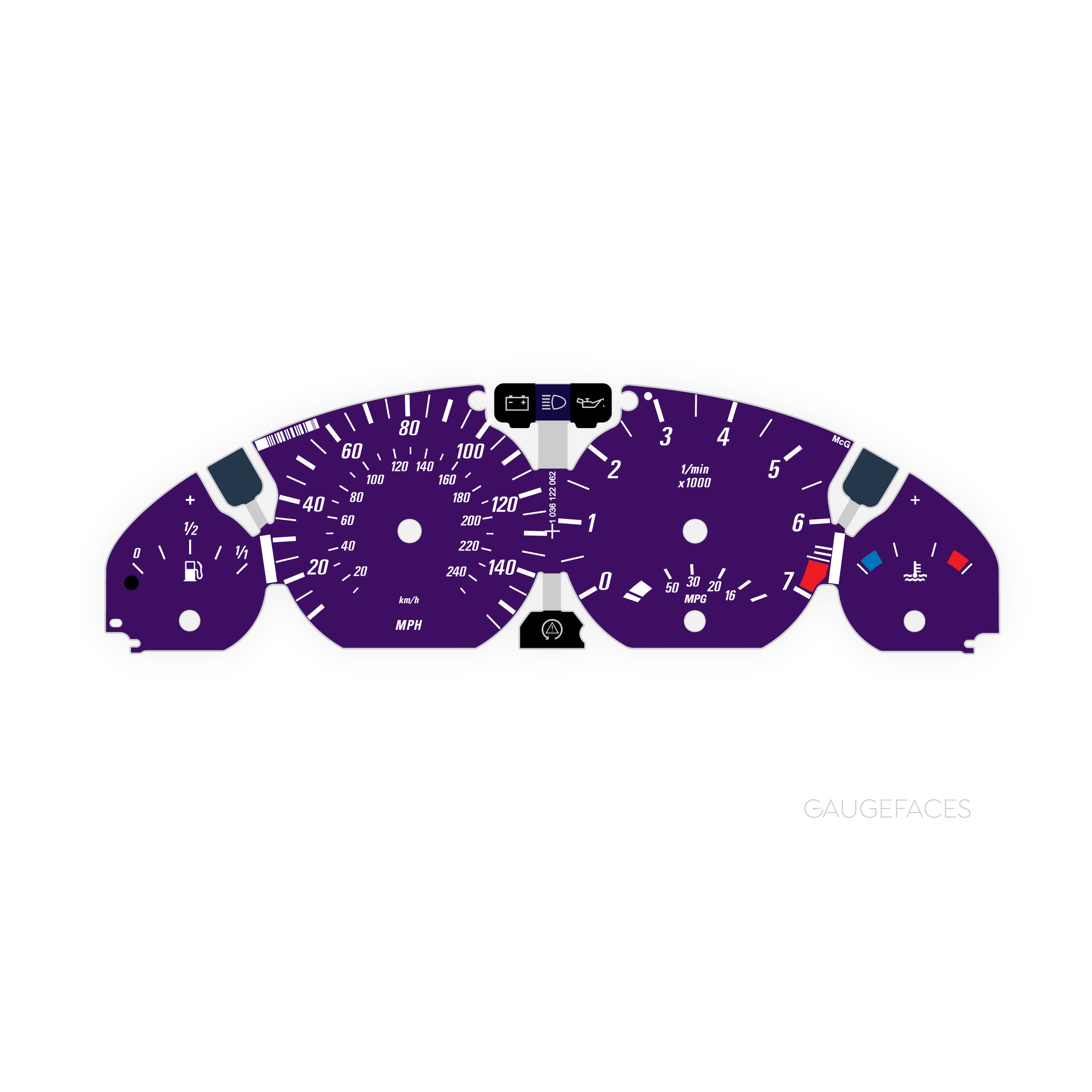 BMW-E46-gauge-face-purple