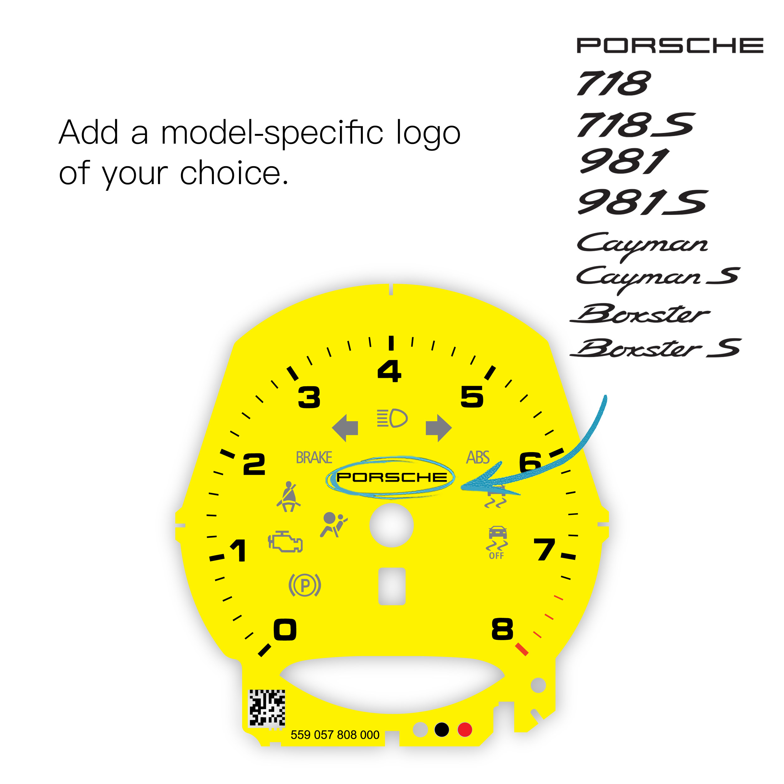 Porsche-718-981--logo-option-yellow