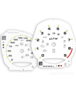 Custom Order: GT4 US Spec Tachometer + Speedometer set + 2nd day shipping
