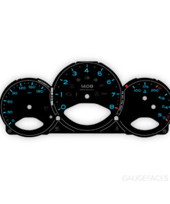 Custom Order: 987.1 Spyder RS gauge face - Custom Desing