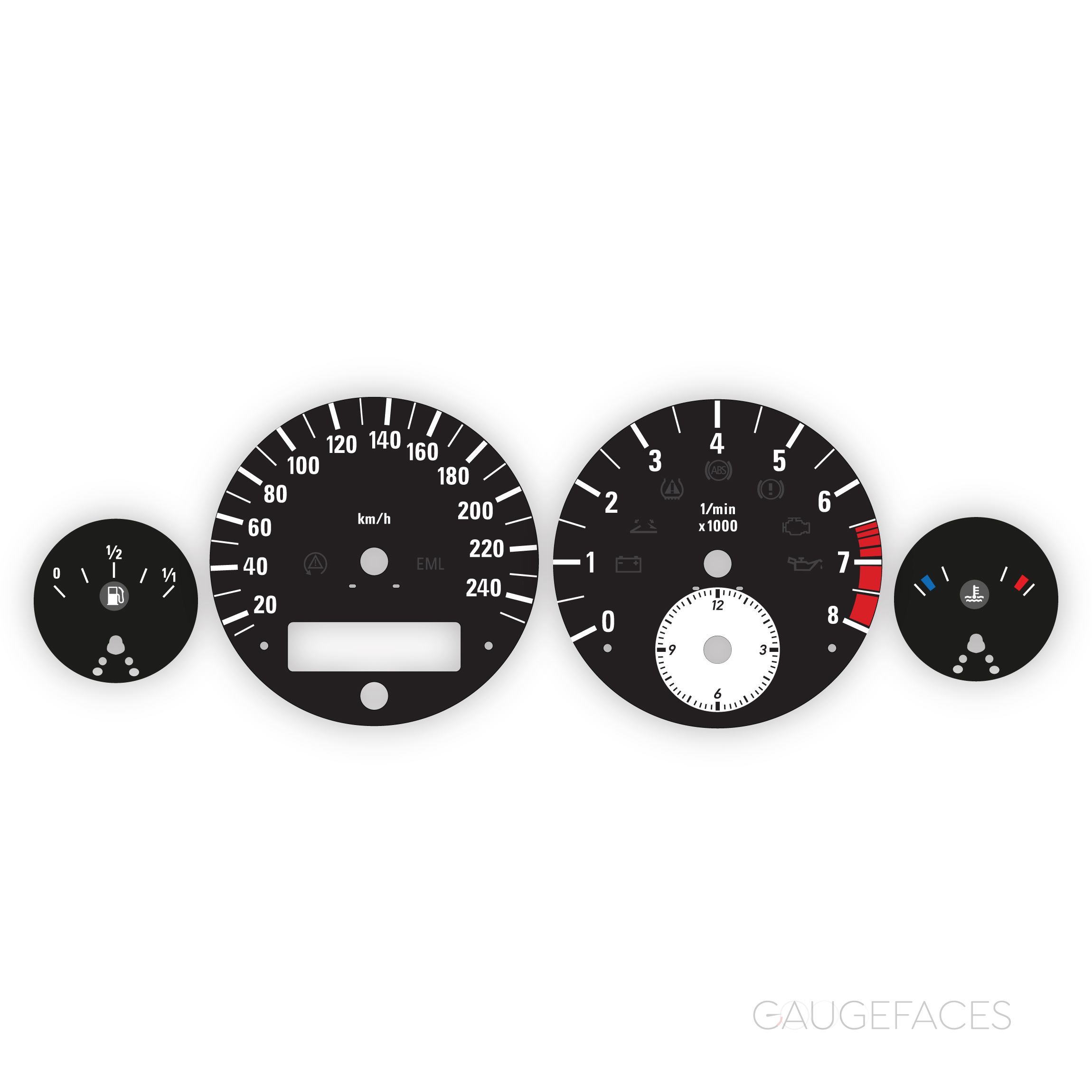 BMW-Z8-gauge-faces-set---kmh-only