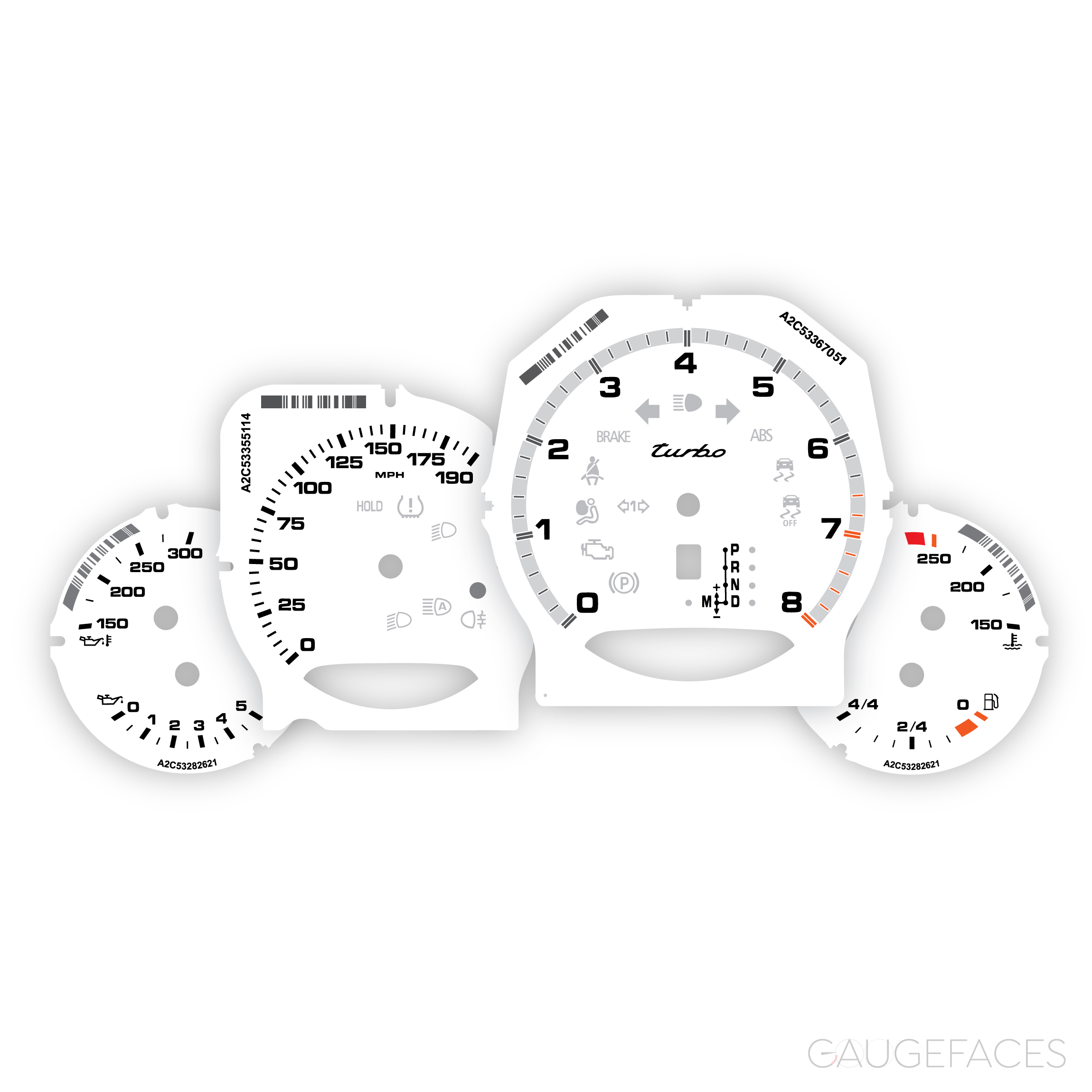 Cayenne-958-Turbo-gauge-faces-set-US-White-adaptive