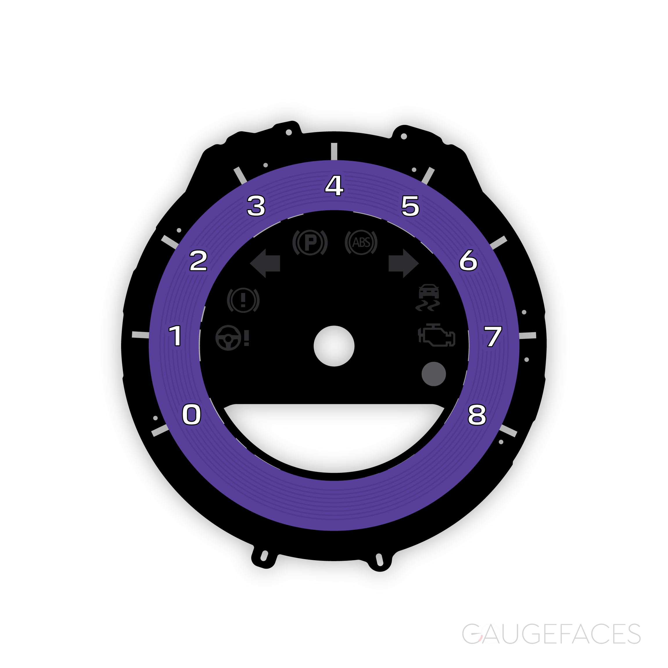 Porsche-911-992-gauge-face-tachometer-rev-counter-ultraviolet-eu