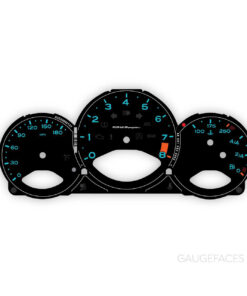 For Porsche 987 Gen 2 Boxster / Cayman: Gauge Face – US – Manual – Lorn Edition