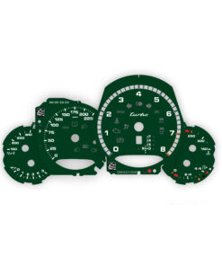 For Porsche 911 Turbo / Turbo S (991.1 / 991.2): Gauge Faces – OPTIONS – Dark Green