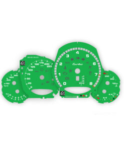 For Porsche 911 Turbo / Turbo S (991.1 / 991.2): Gauge Faces – OPTIONS – Python Green