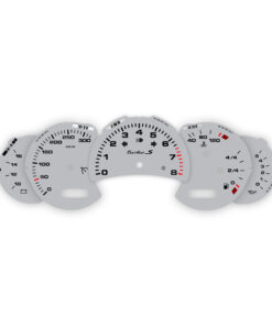 For Porsche 911 996 Turbo / Turbo S: Gauge Faces - OPTIONS – Arctic Silver